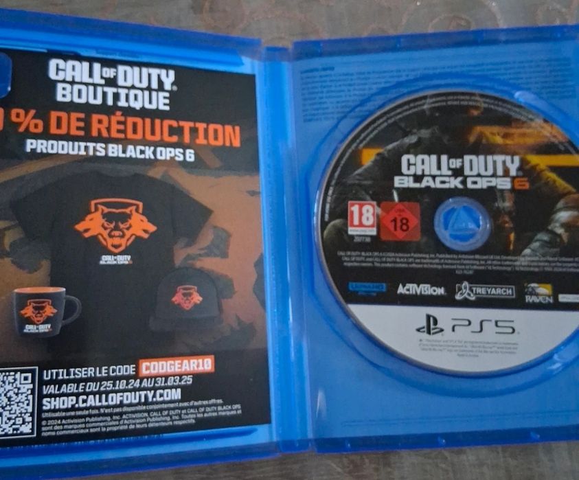 Jogo call of duty black ops 6 de ps5