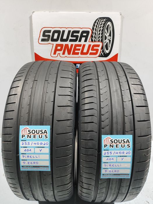 2 pneus semi novos 255-40R20 Pirelli - Oferta dos Portes