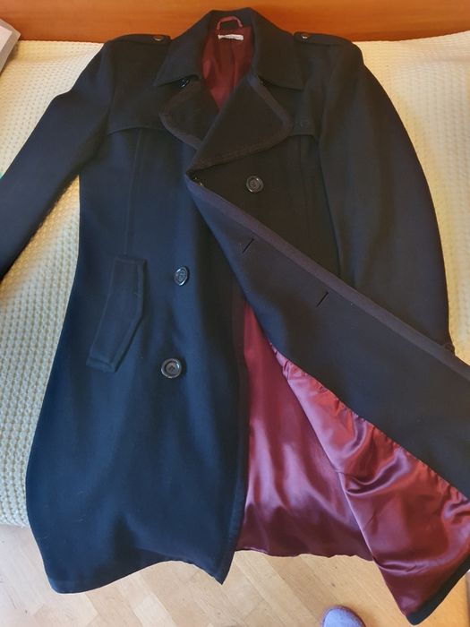 Польто мужское шерстяное