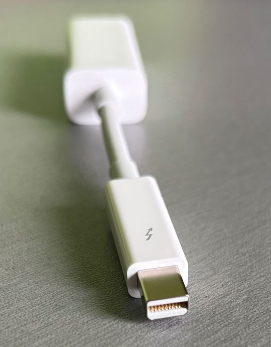 Перехідник   APPLE THUNDERBOLT- RJ45 Model A1433 EMC 2590