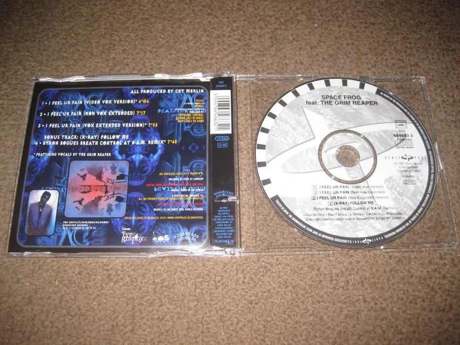 CD Single dos Space Frog "I Feel Ur Pain"