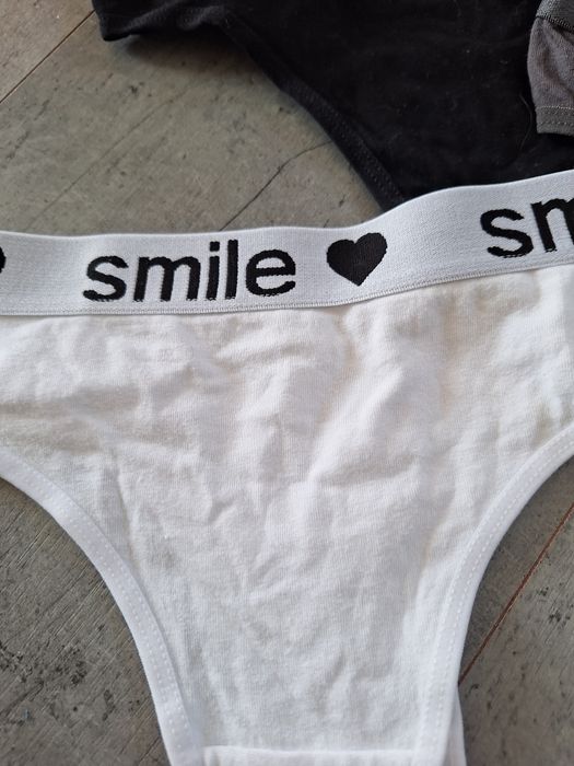 3 pary majtek szachownica rozm. M stringi