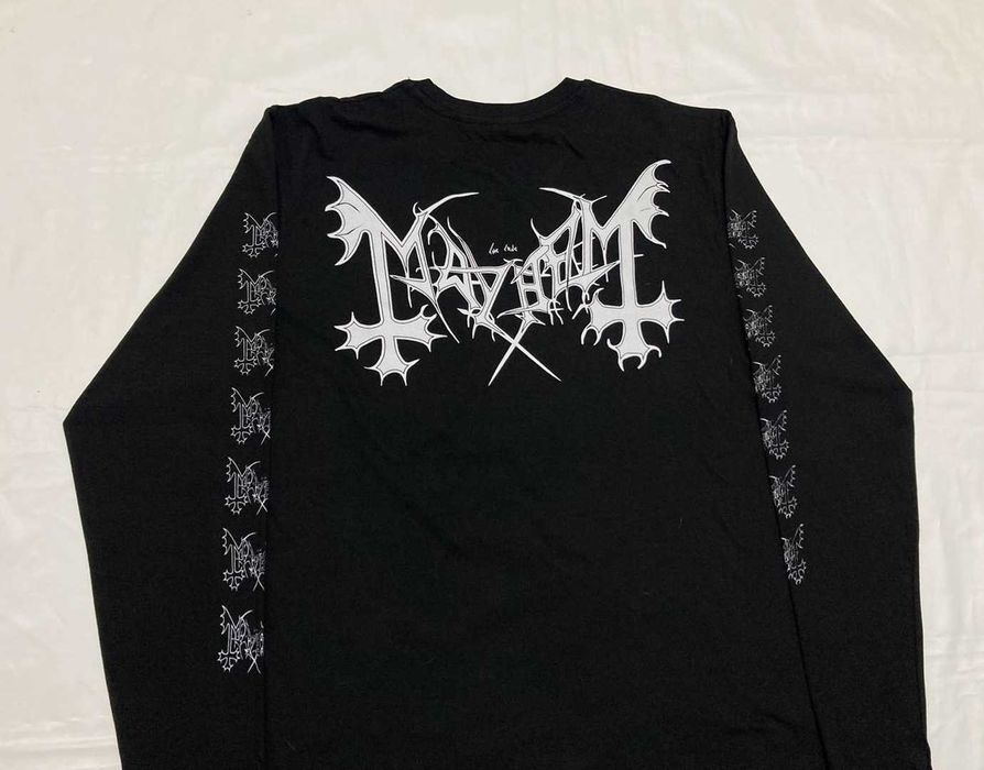 Лонгслів / мерч Mayhem - S , M , L , XL , XXL