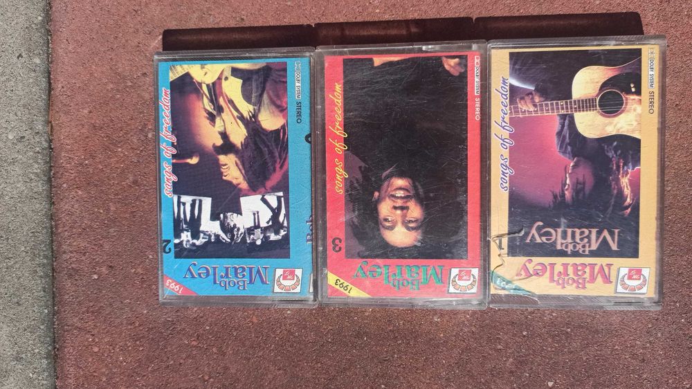 3 kasety Bob Marley - Songs Of Freedom -