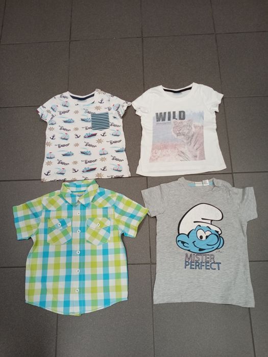 T-shirt/bluzka/koszula z krótkim rękawem 92