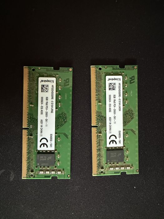 RAM DDR4 SO-DIMM 16GB (2x8GB) + Bateria