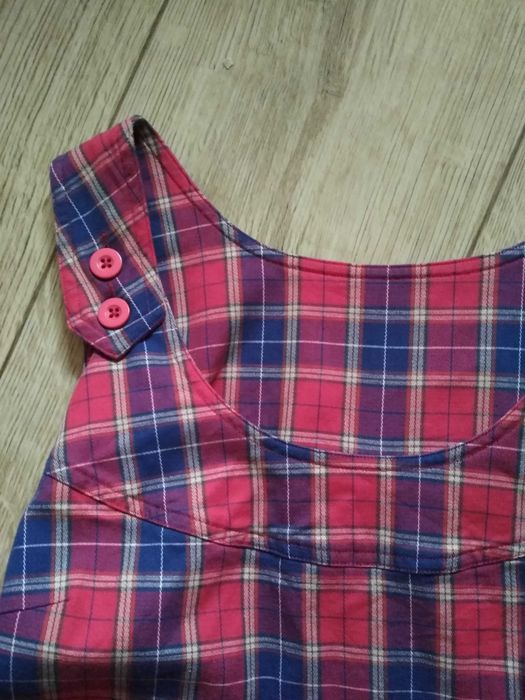 sukienka ciążowa w kratkę rozmiar 38 M