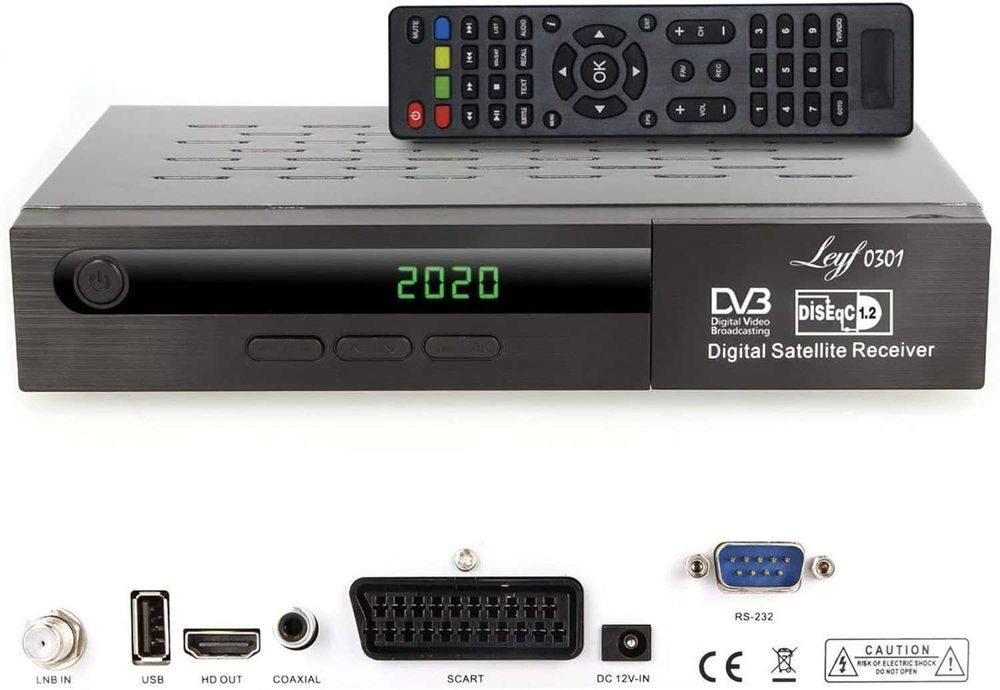 Tuner dekoder TV DVB-S Leyf 0301