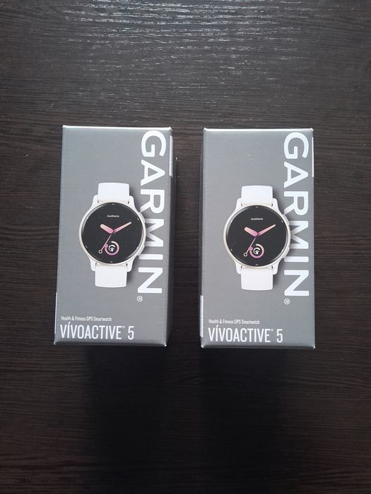 Смарт-годинник Garmin vivoactive 5 Cream Gold Aluminum