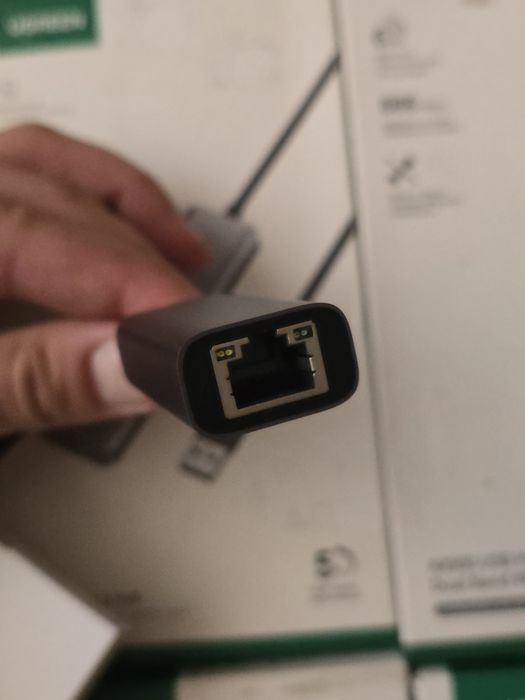UGREEN USB-A to RJ45 2.5G Ethernet Adapter — мережевий адаптер 2.5 Гбіт/с