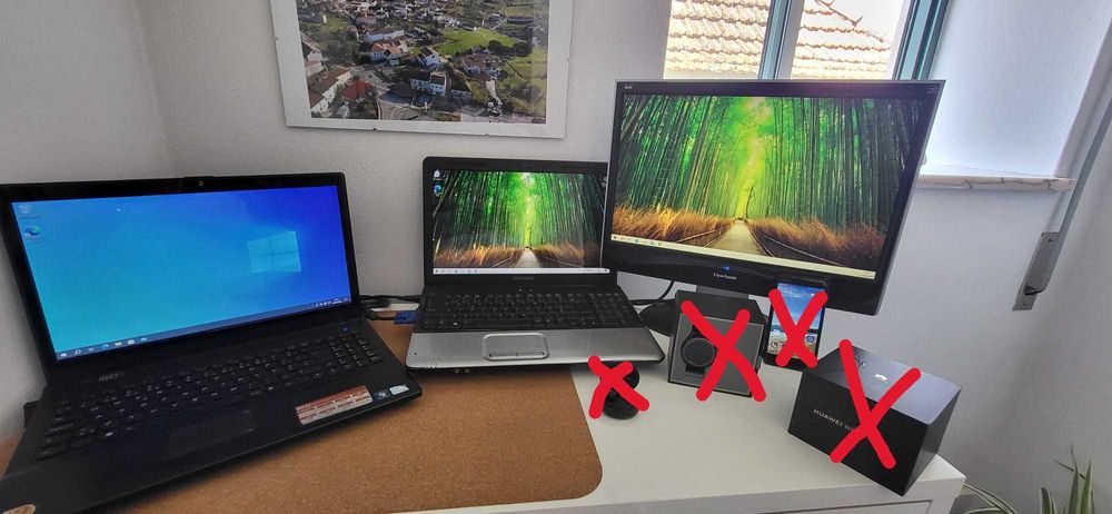 Conj. Portateis + Monitor