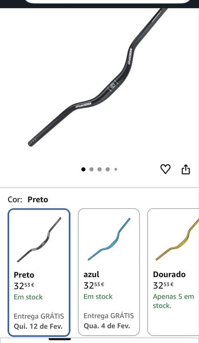 Guiador  bicicleta UPANBIKE