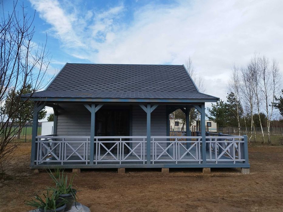 domek drewniany, domek letniskowy, ogrodowy do 35m2,dom, antresola