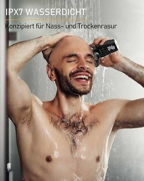 Elektryczna golarka  7 głowic wodoszczelna jak za darmo