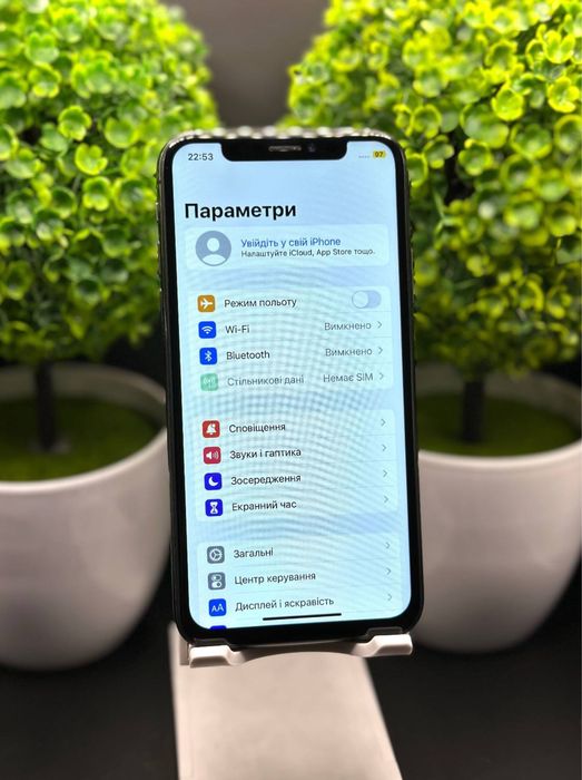 iphone x  на 256 гб