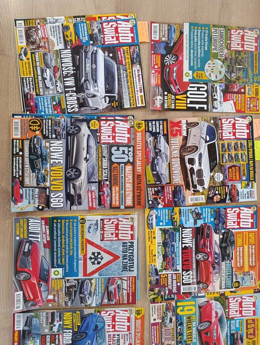 gazety motoryzacyjne Auto Świat 2018 -30 numerów