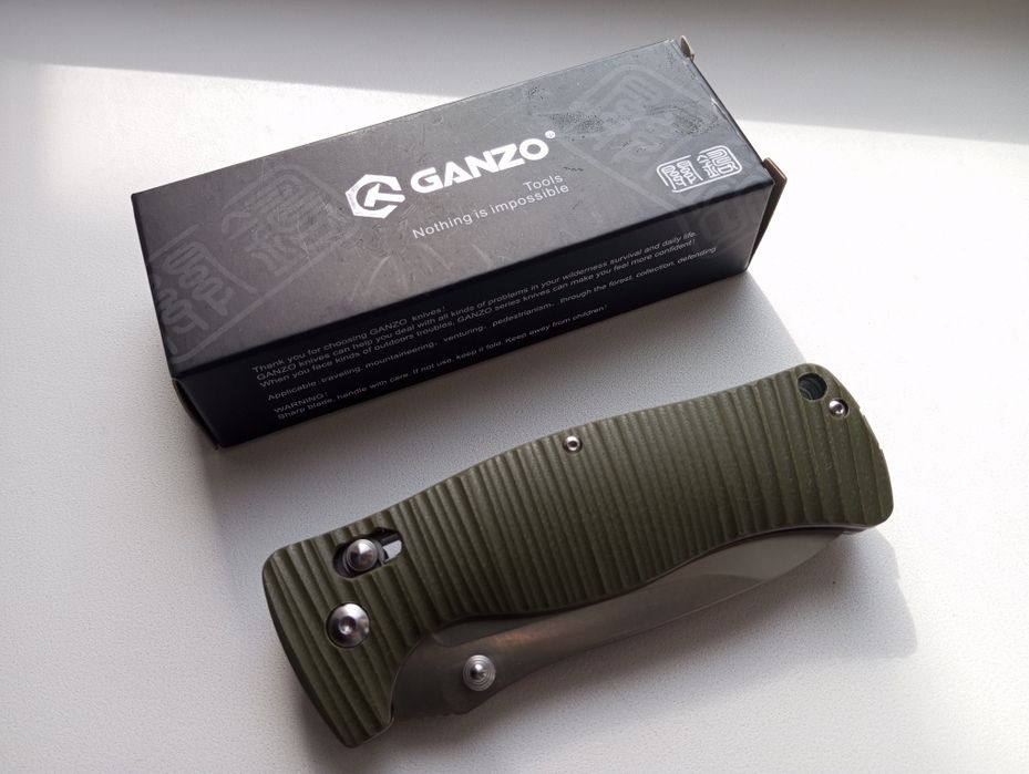 Коллекция Ganzo G 720-G. Новый, складной. Большой