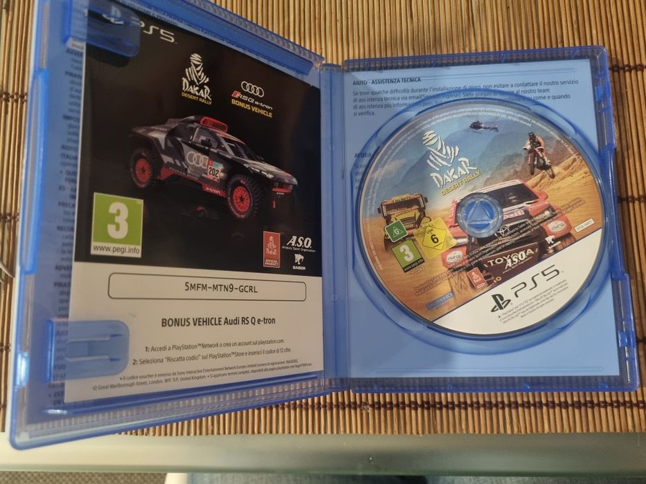 Jogo ps5 Dakar Desert rally