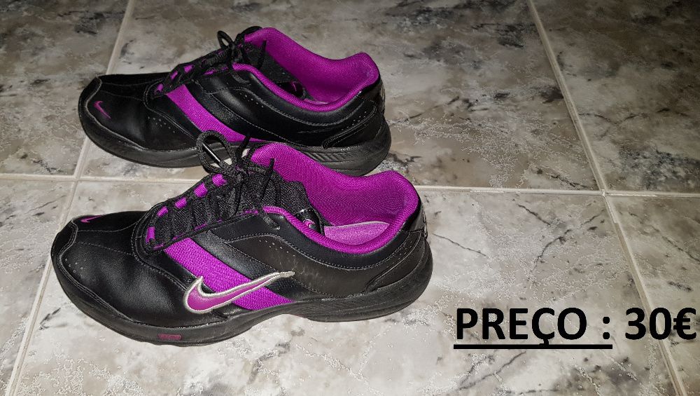 calçado - sapatilhas / tenis – nike / adidas - tamanho 38 (varios)