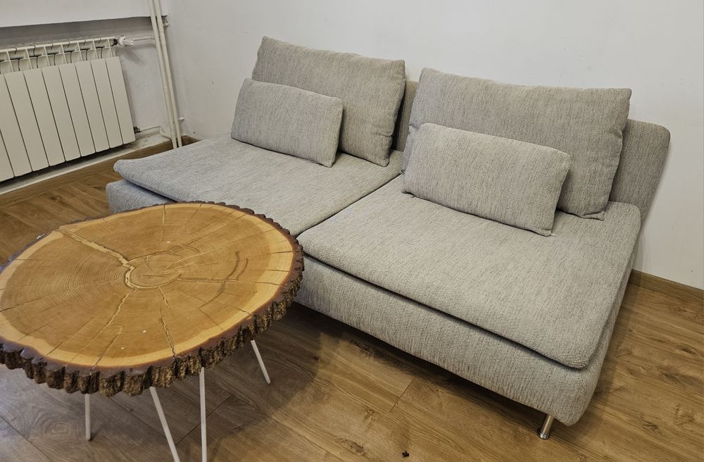 sofa Ikea Soderhamn kanapa sekcja 3 osobowa nowoczesna niska GRATIS
