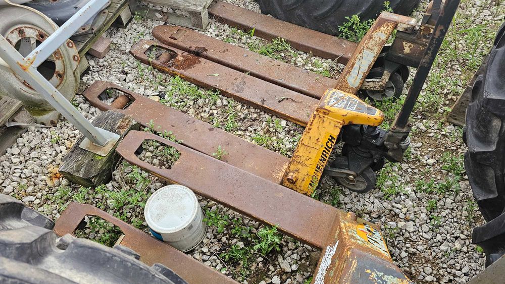 PALECIAK, ręczny wózek paletowy, pakiet 3 sztuk