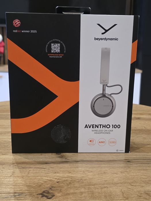 Słuchawki bezprzewodowe Beyerdynamic Aventho 100 kremowe nauszne ANC