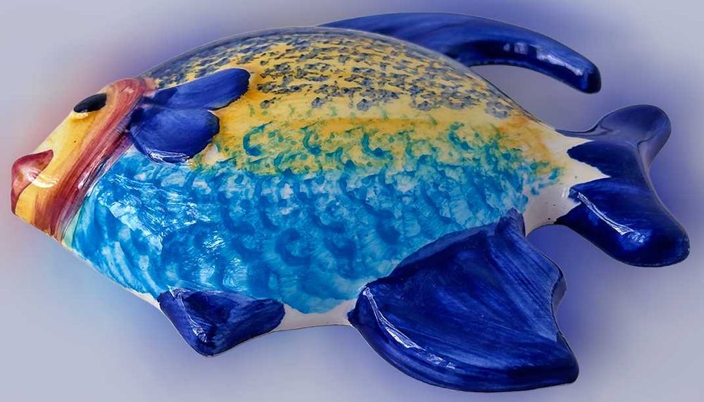 Decoração Peixe Escalar, Novo /Único