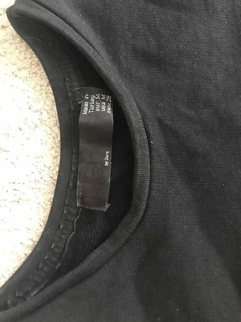 Vestido Zara azul escuro