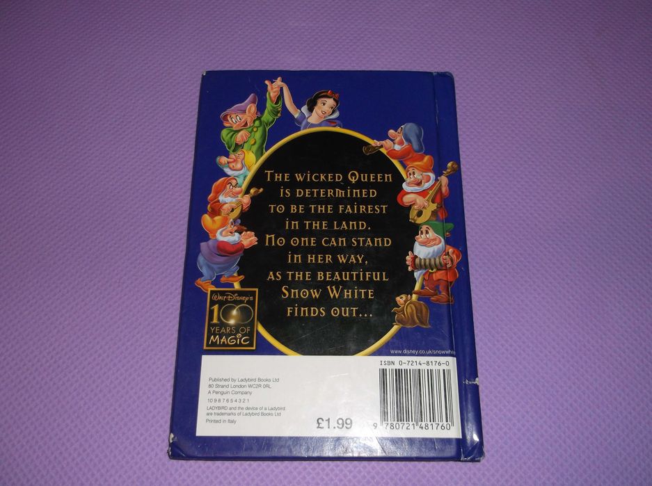 Англійська Кнгига Snow White and the Seven Dwarfs