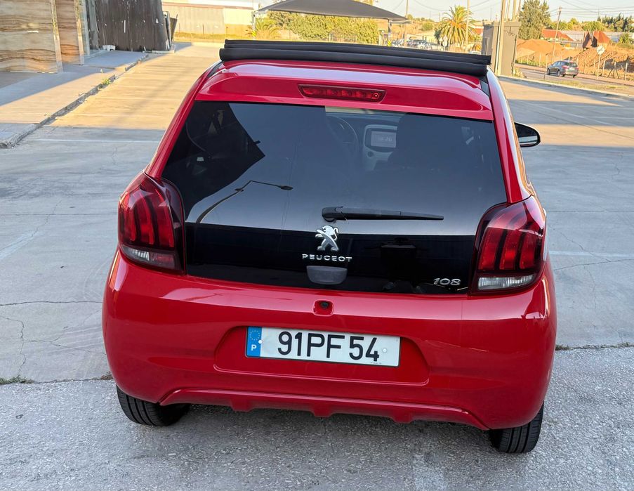 PEUGEOT 108 1.2 CABRIO 82 CV 60 MIL KM 1 DONO (motor PSA )