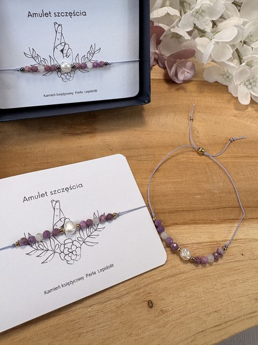 Bransoletka intencyjna „Amulet Szczęścia”