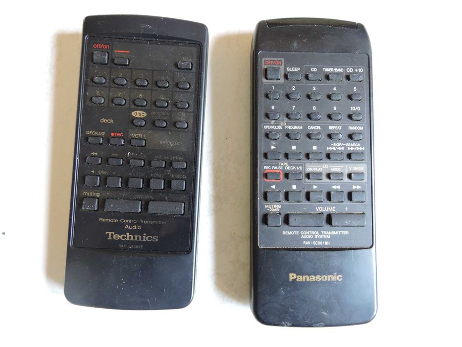 oryginalny pilot audio Technics  RAK SA-301E   , Panasonic RAK  SC001WH