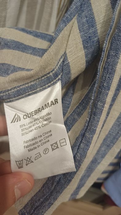 Camisa Linho Homem - Quebramar - M