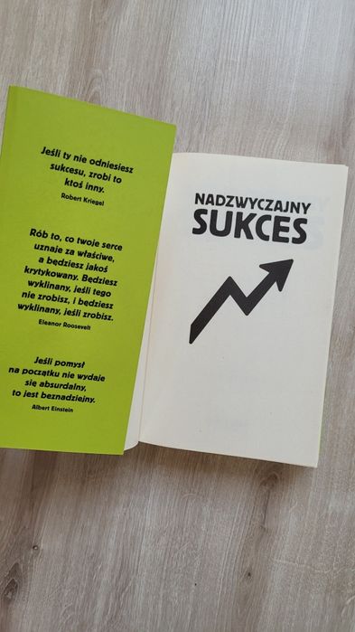 Książka "Nadzwyczajny sukces"