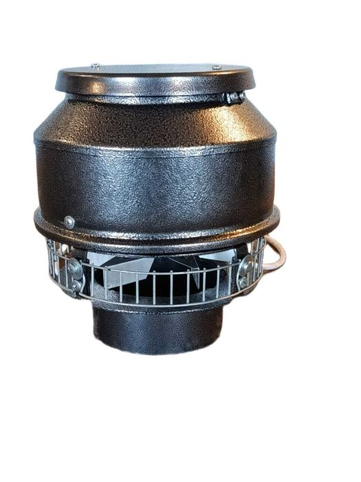 Димосос для котла печі до 30кВт на димарь ф100-150мм до 300°С