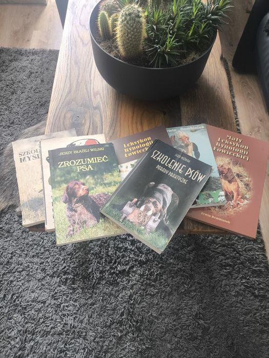 Książki myśliwskie kynologia łowiecka Jerzy Błażej wilski Erwin Dembiniok Jerzy Woźniak Jan giezynski