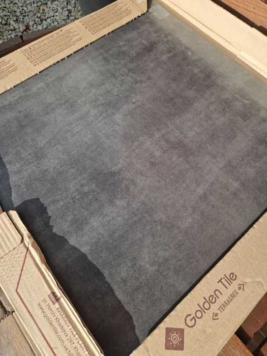 Gres szkliwiony antracyt mat 60x60