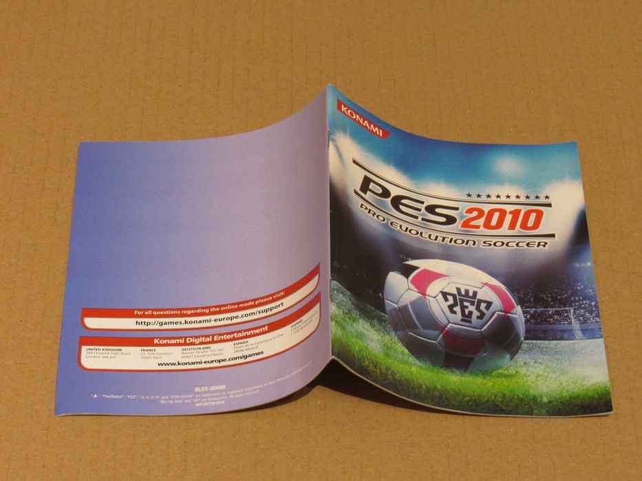 Jogo Playstation 3 PS3 PES 2010 Pro Evolution Soccer