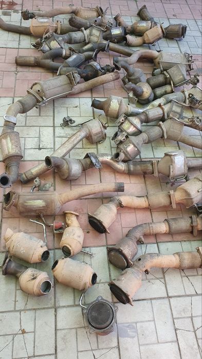 Катализатор сажевый фильтр выхлоп Туарег Кайен Q-7