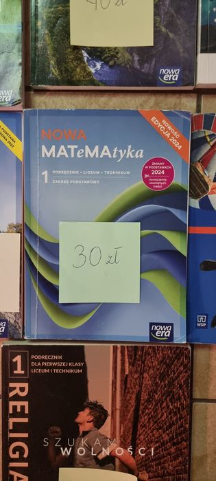 REZERWACJA! Książka do matematyki kl. I L.O.