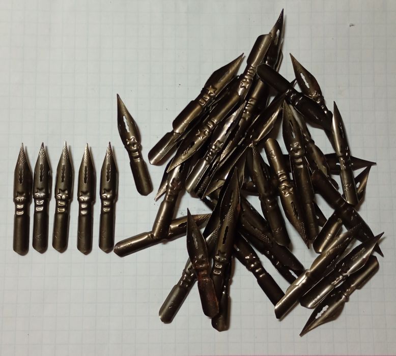 Перья для чернил - 60 шт.