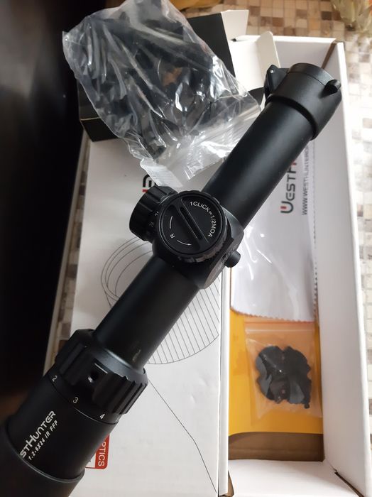 Оптичний приціл WestHunter HD 1.2-6×24 IR FFP Загонник Мінік Оптика