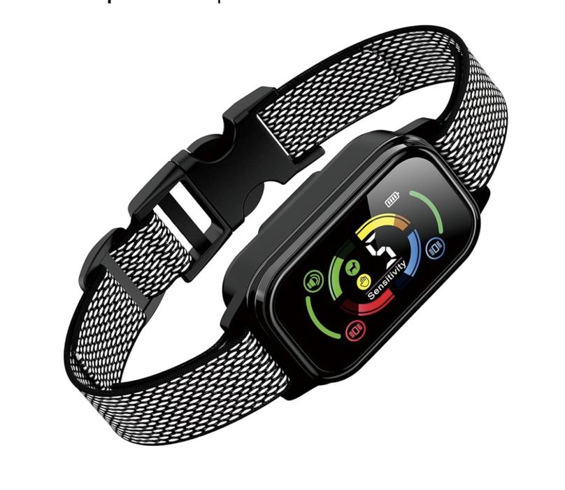 Coleira treino vibratoria cão