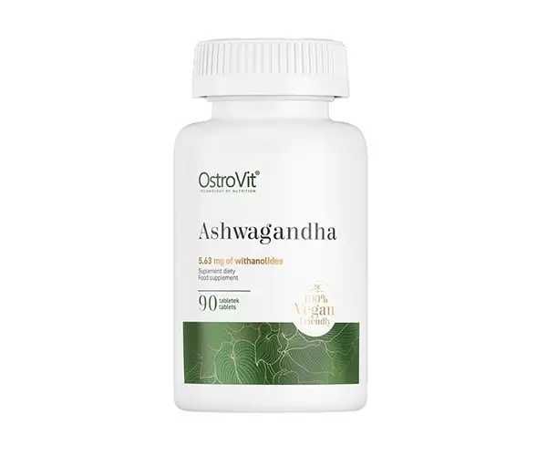 Ашваганда OstroVit Ashwagandha  375мг 90 и 200т, KSM-66 120капс