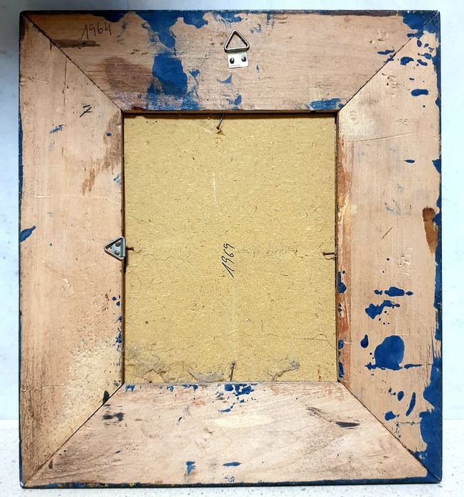 José Mergulhão  - pintura miniatura - retrato de uma linda Senhora