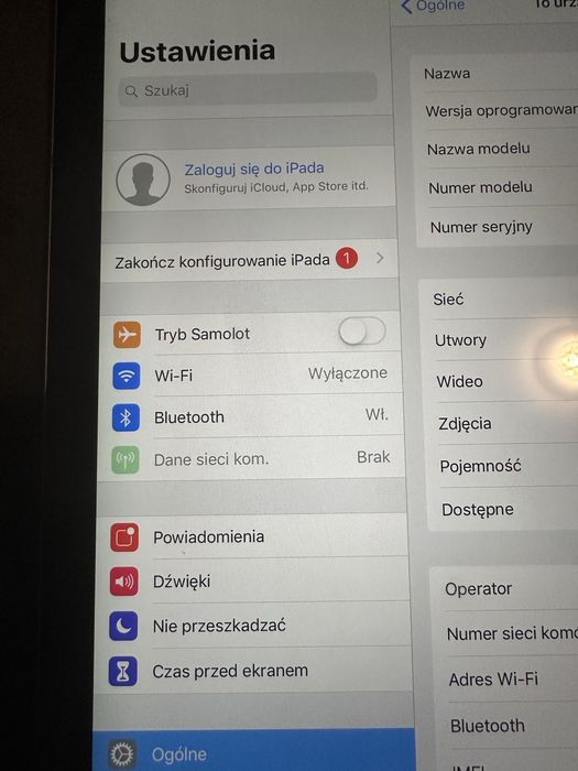 Apple iPad air  32gb MODEL A1475 Ite sim