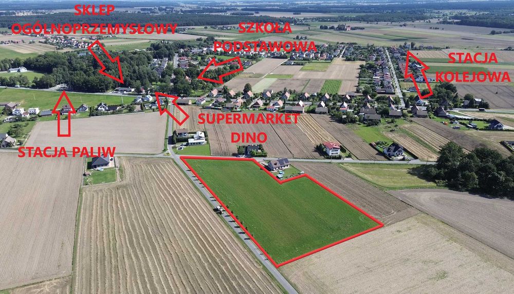 Działki budowlane Sieraków Śląski