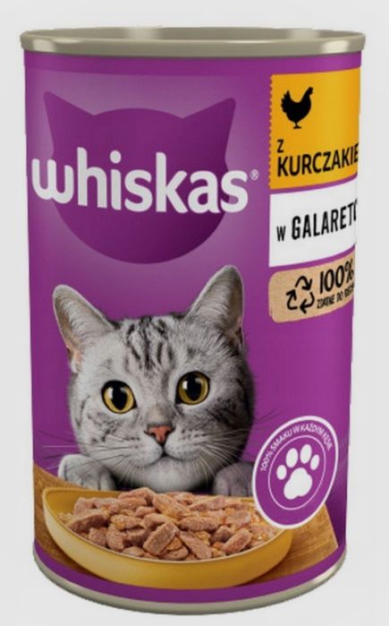 Mokra karma Whiskas kurczak