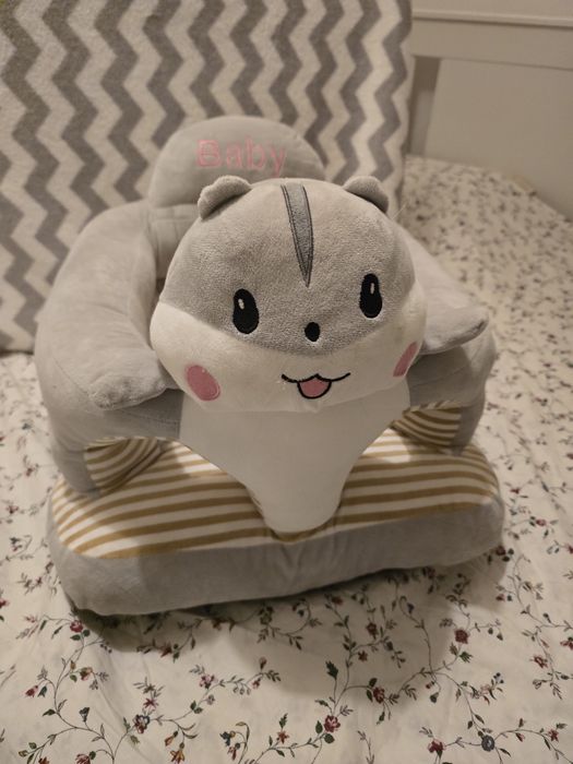 Sofa de bebe cinza