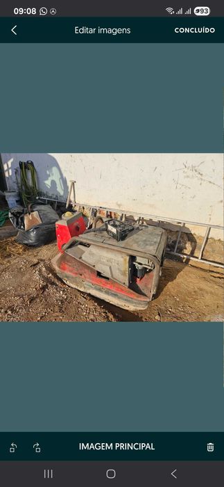 Placa vibratoria wacker neuson